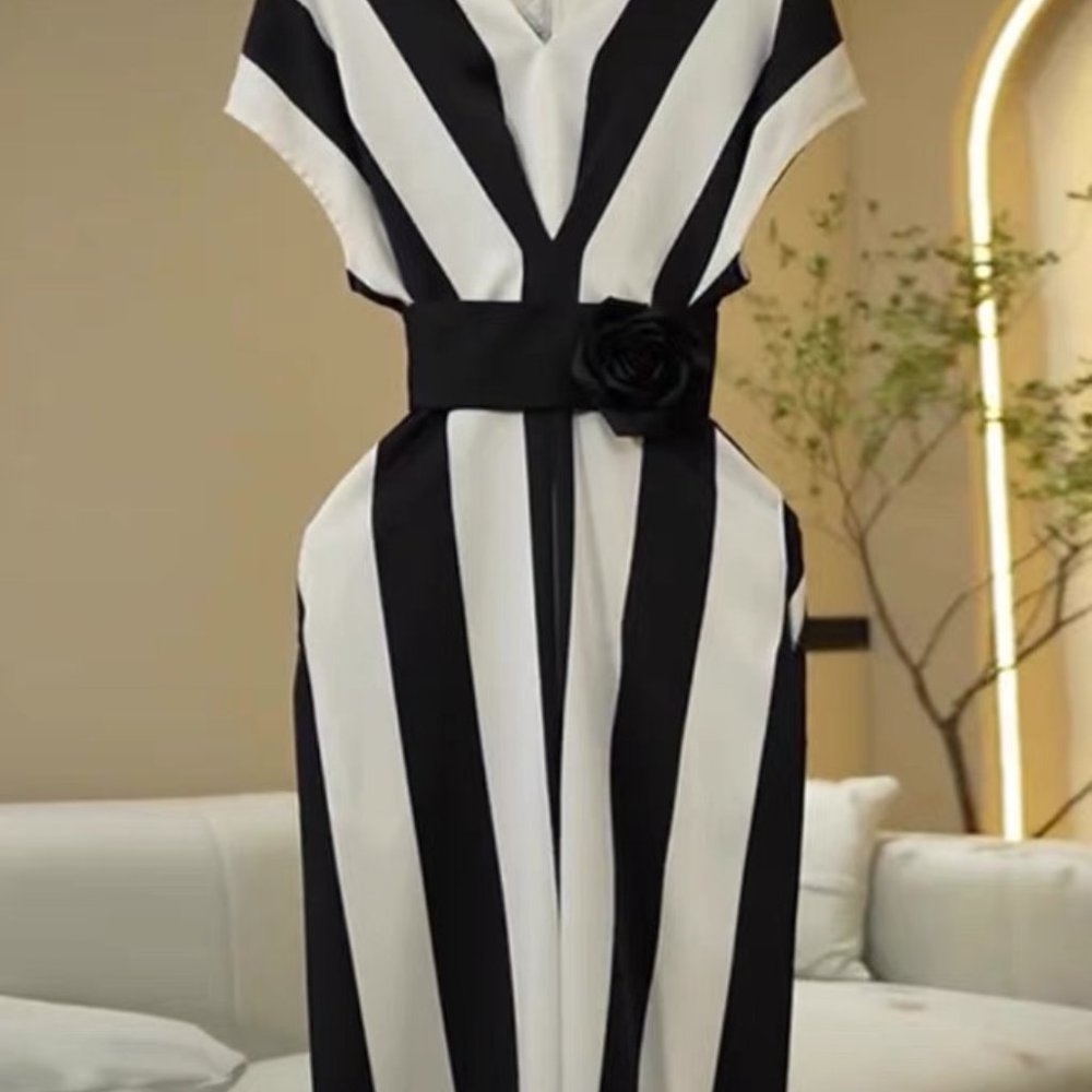 Amiri striped dress